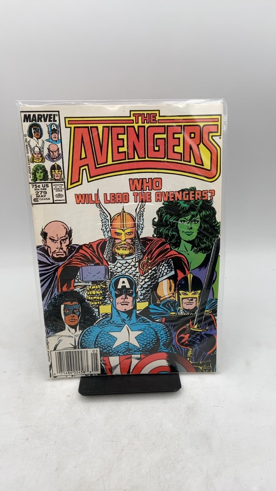 The Avengers #279: Who Will Lead The Avengers? - front cover
