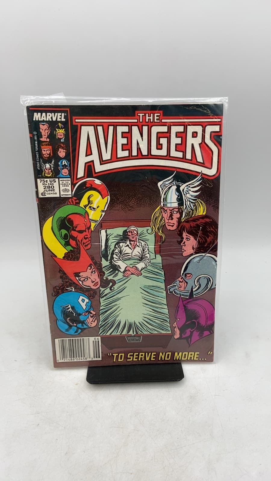 The Avengers #280 "To Serve No More..." - front cover