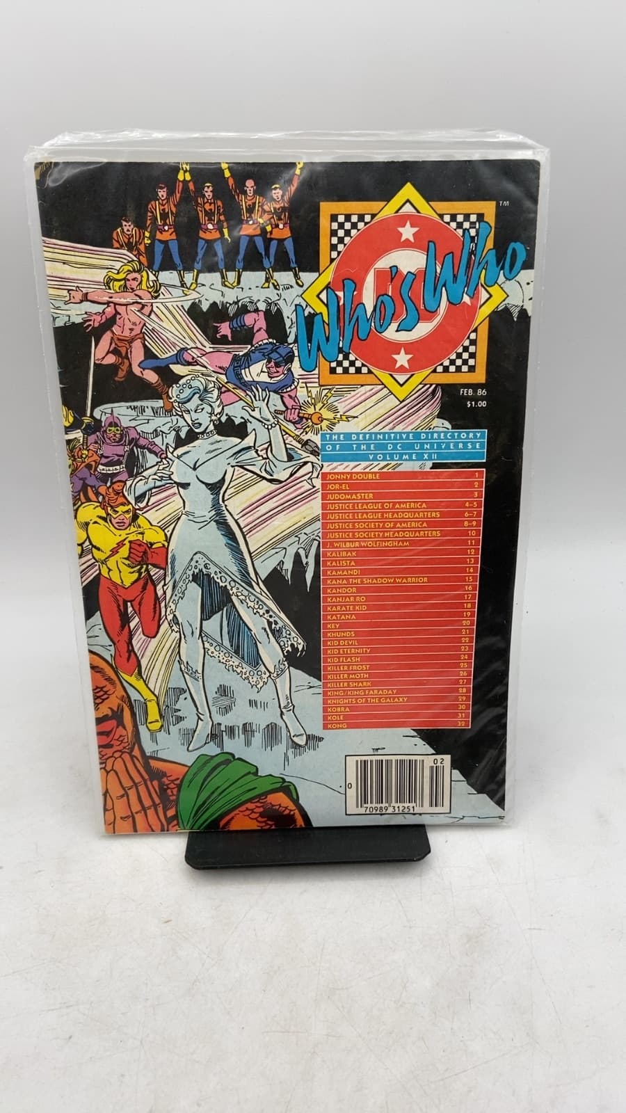 Who's Who: The Definitive Directory of the DC Universe Volume XII - front cover
