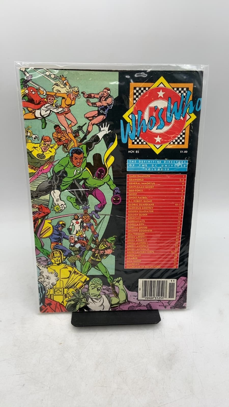 Who's Who: The Definitive Directory of the DC Universe Volume IX - front cover