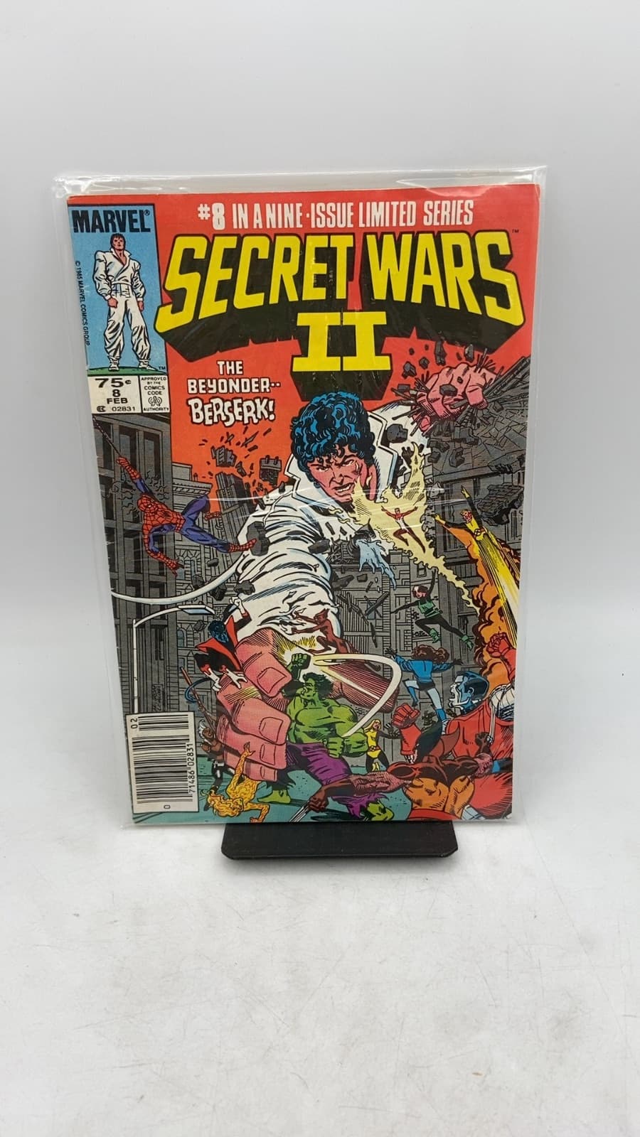 Secret Wars II #8 - front cover