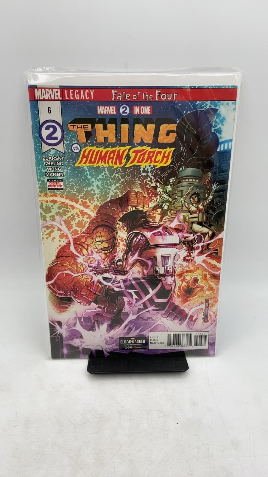 The Thing and the Human Torch by Zdarsky, Cheung, Wong, Martin - front cover