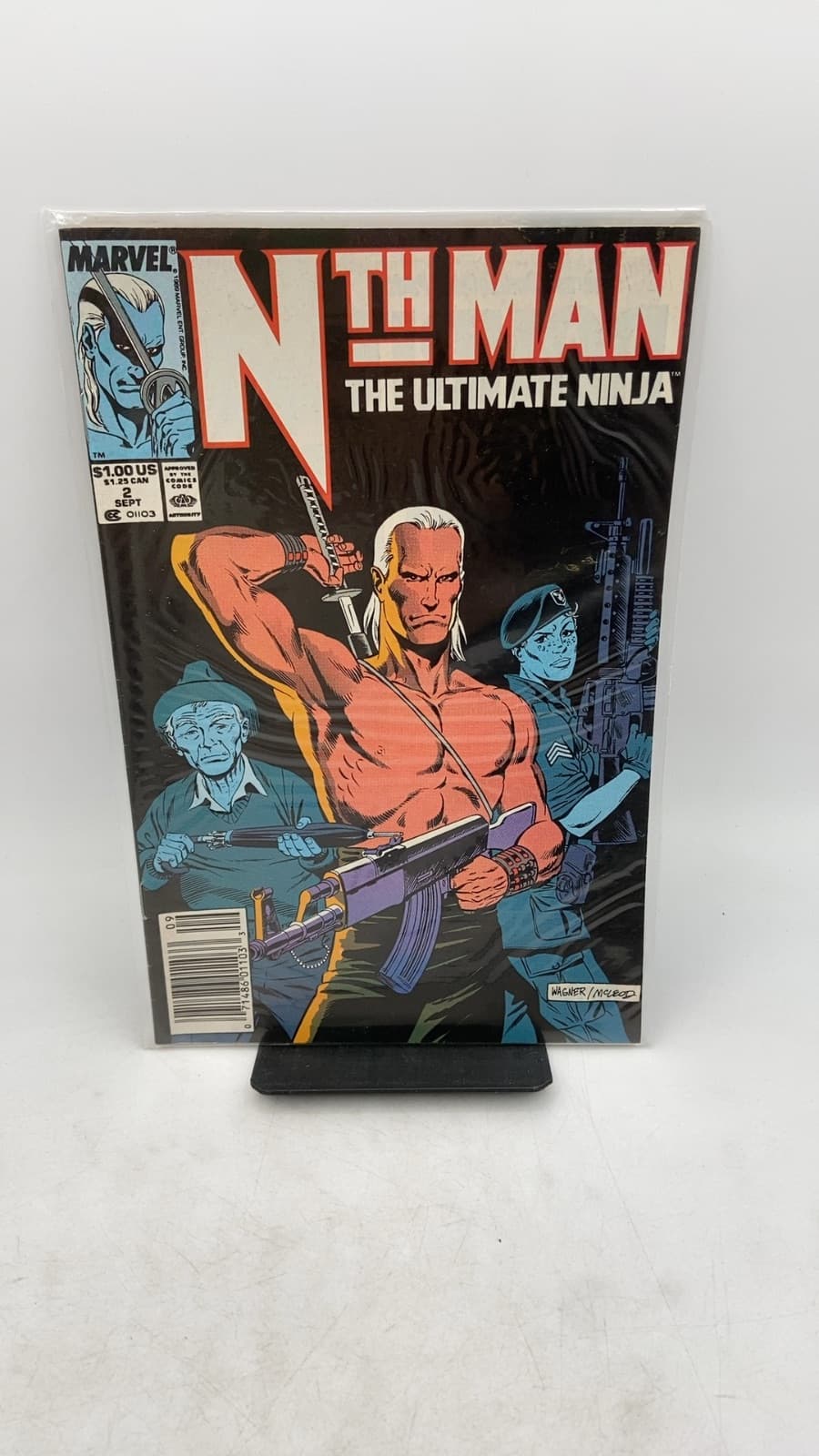 Nth Man: The Ultimate Ninja by Larry Hama, Ron Wagner, Bob McLeod - front cover