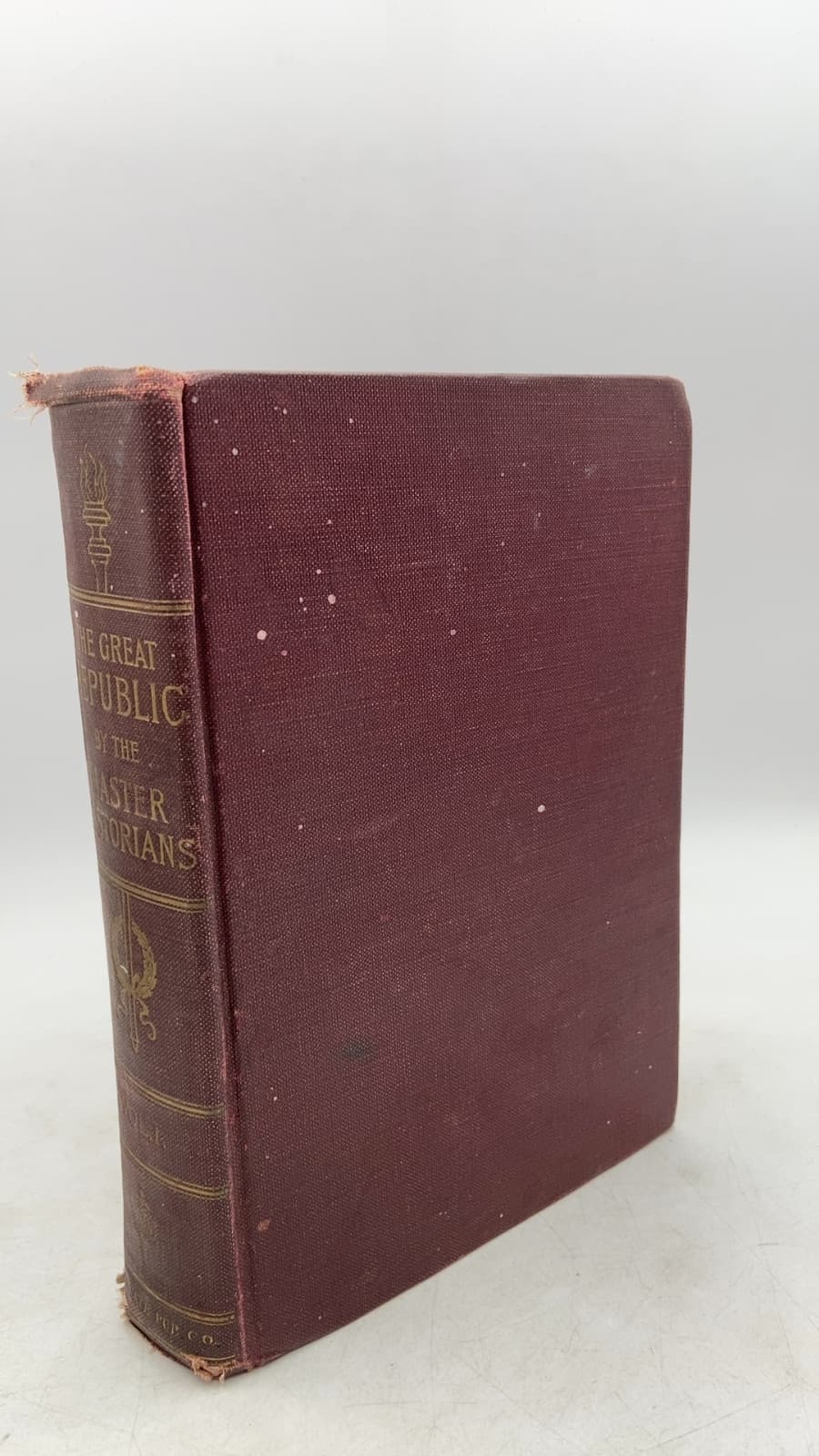 The Great Republic by the Master Historians by Charles Smith Morris, A.M., LL.D. - front cover