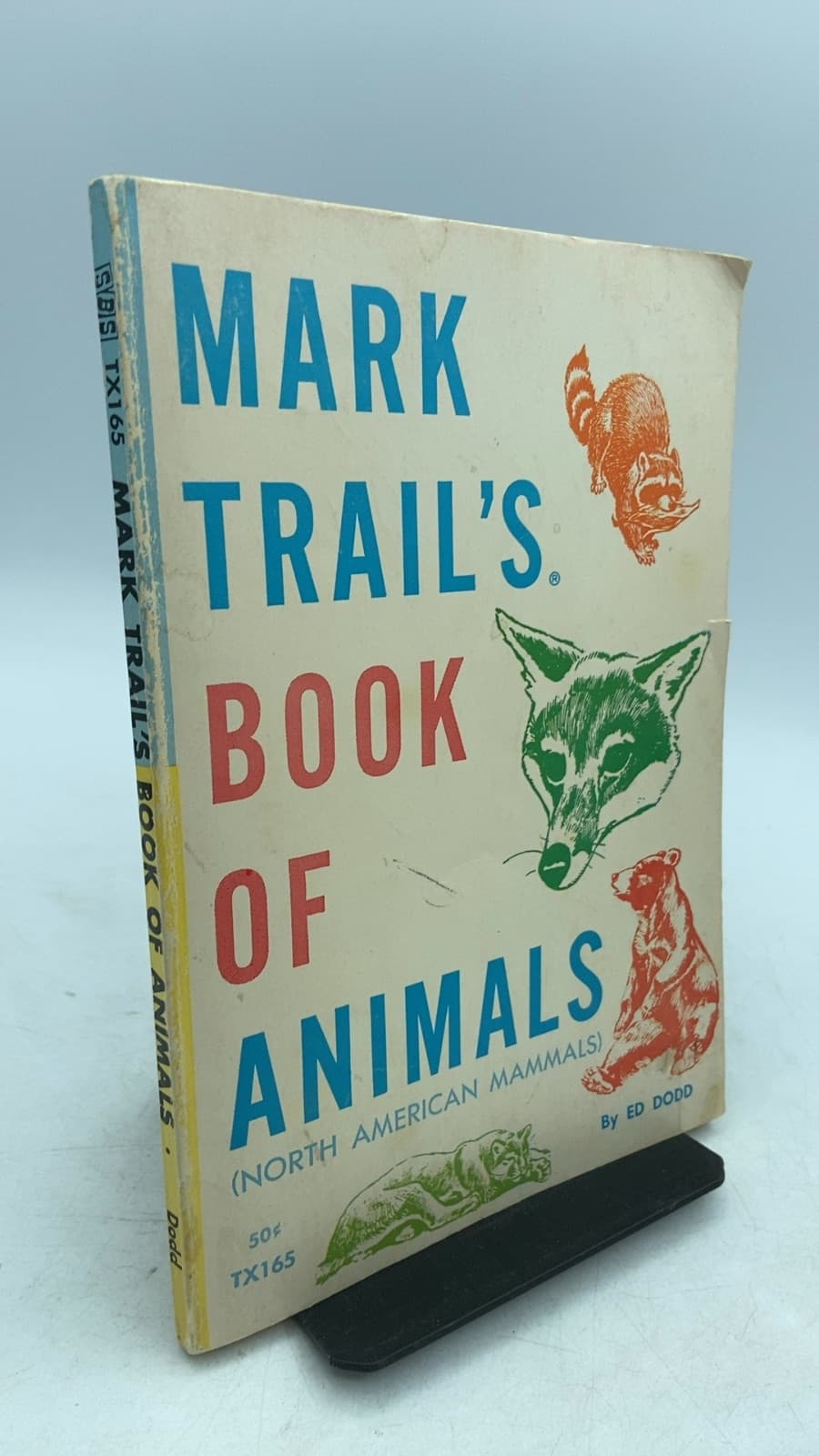 Mark Trail's Book OF Animals (north American Mammals) by ED Dodd - front cover