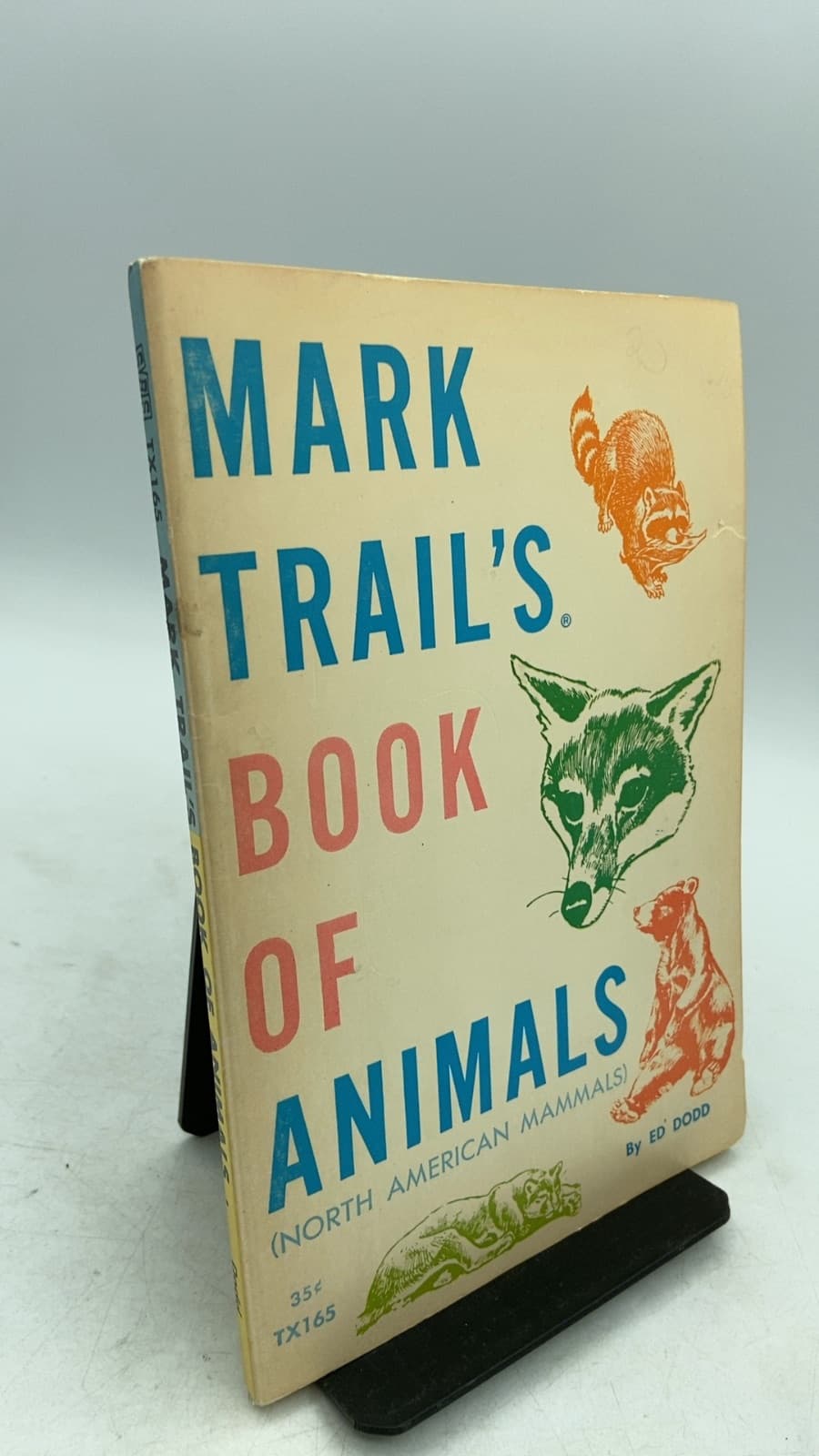 Mark Trail's Book OF Animals (north American Mammals) by ED Dodd - front cover