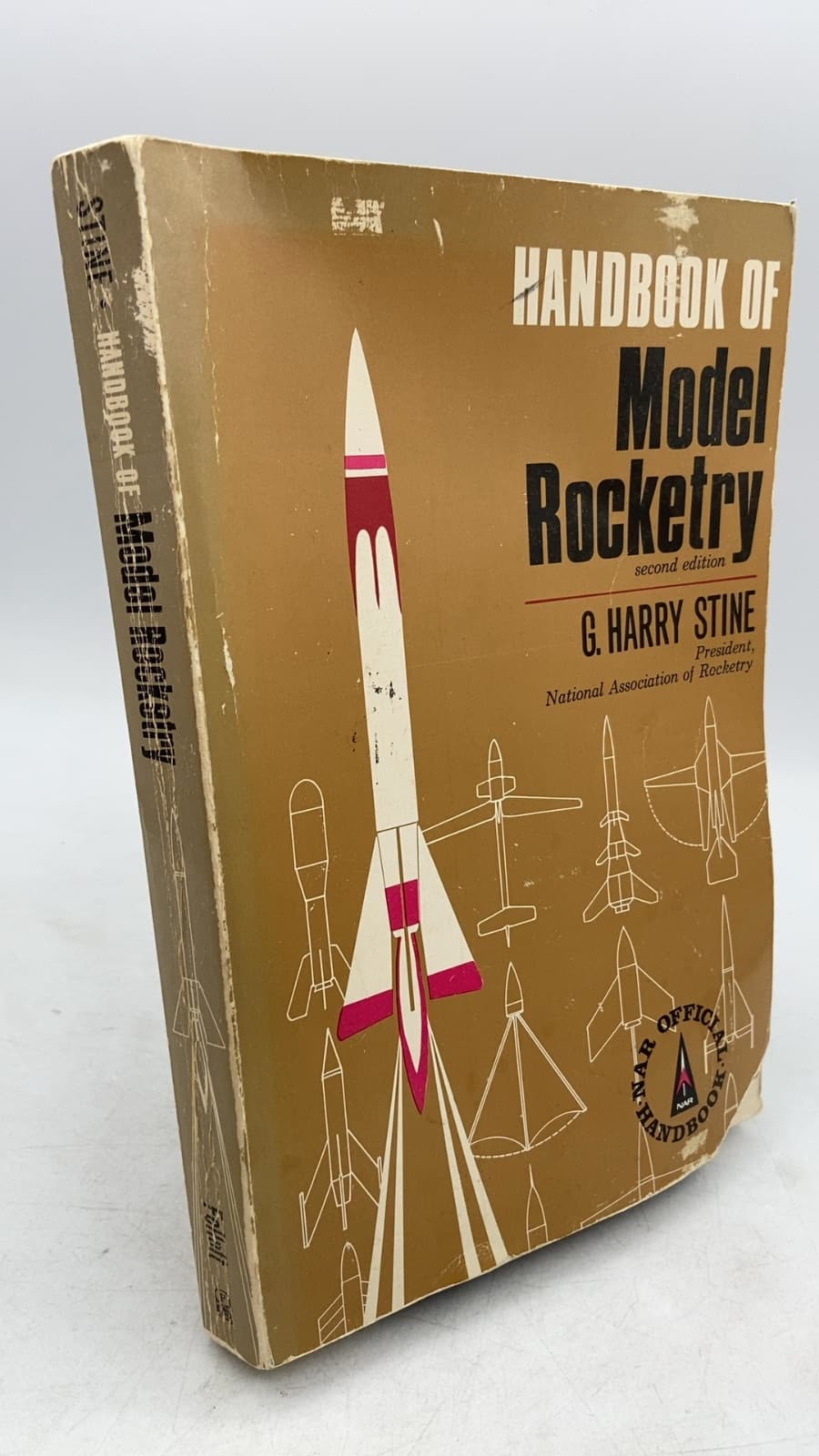Handbook of Model Rocketry by G. Harry Stine - front cover