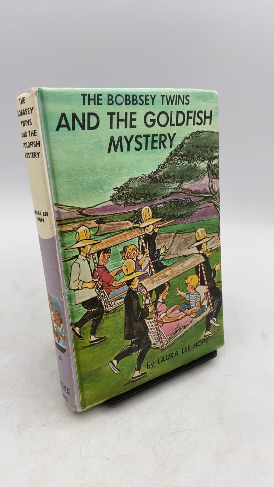 The Bobbsey Twins and the Goldfish Mystery by Laura Lee Hope - front cover