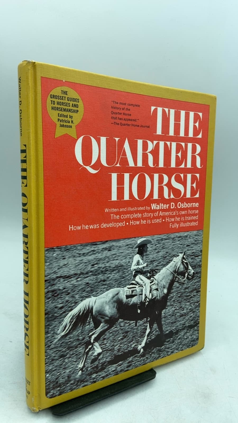 The Quarter Horse by Walter D. Osborne - front cover