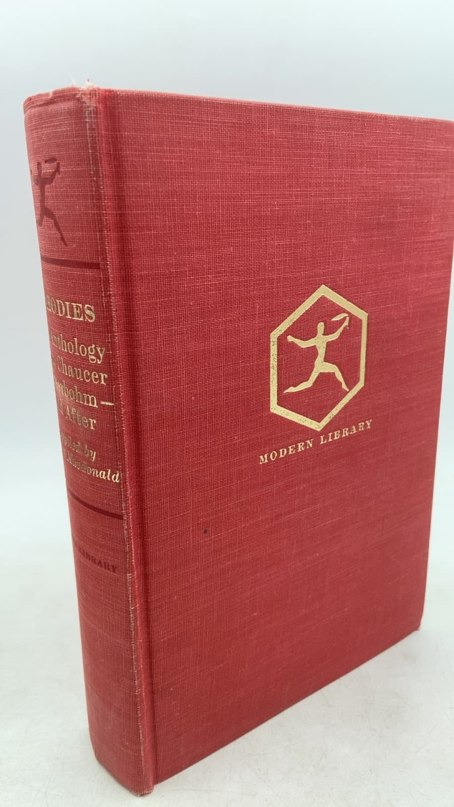 Parodies: An Anthology from Chaucer to Beerbohm—and After by Dwight Macdonald - front cover