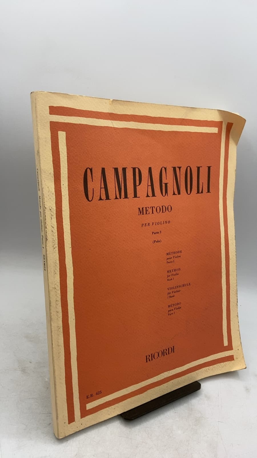 Campagnoli Metodo PER Violino by Campagnoli - front cover