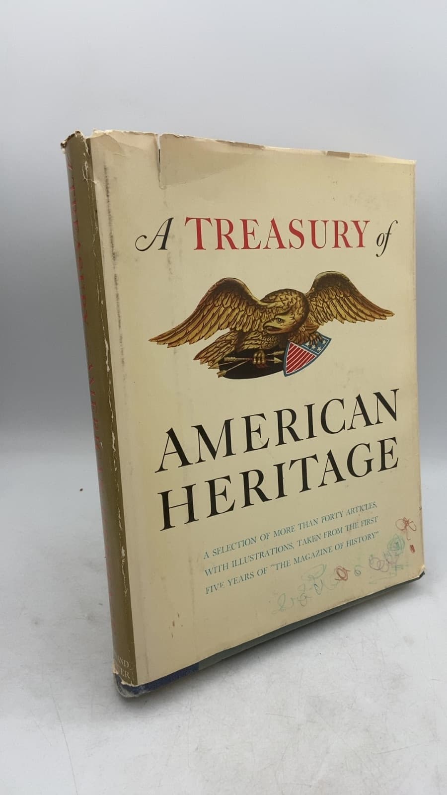 A Treasury of American Heritage by American Heritage Publishing Co., Inc. - front cover