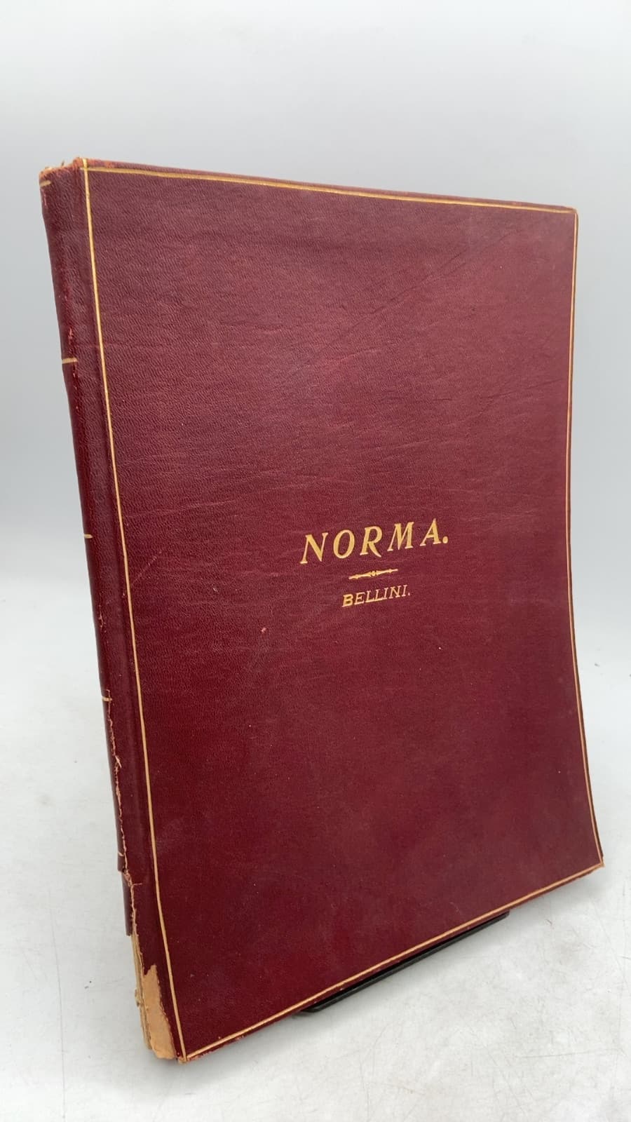 Norma by Vincenzo Bellini - front cover
