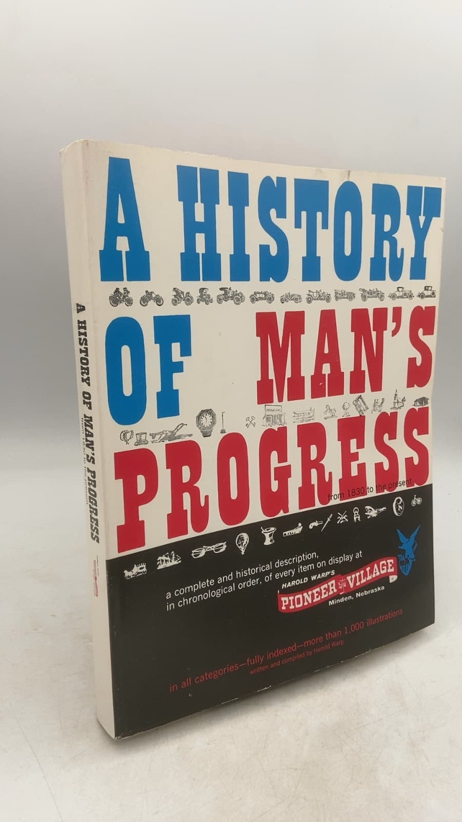 A History of Man's Progress by Harold Warp - front cover