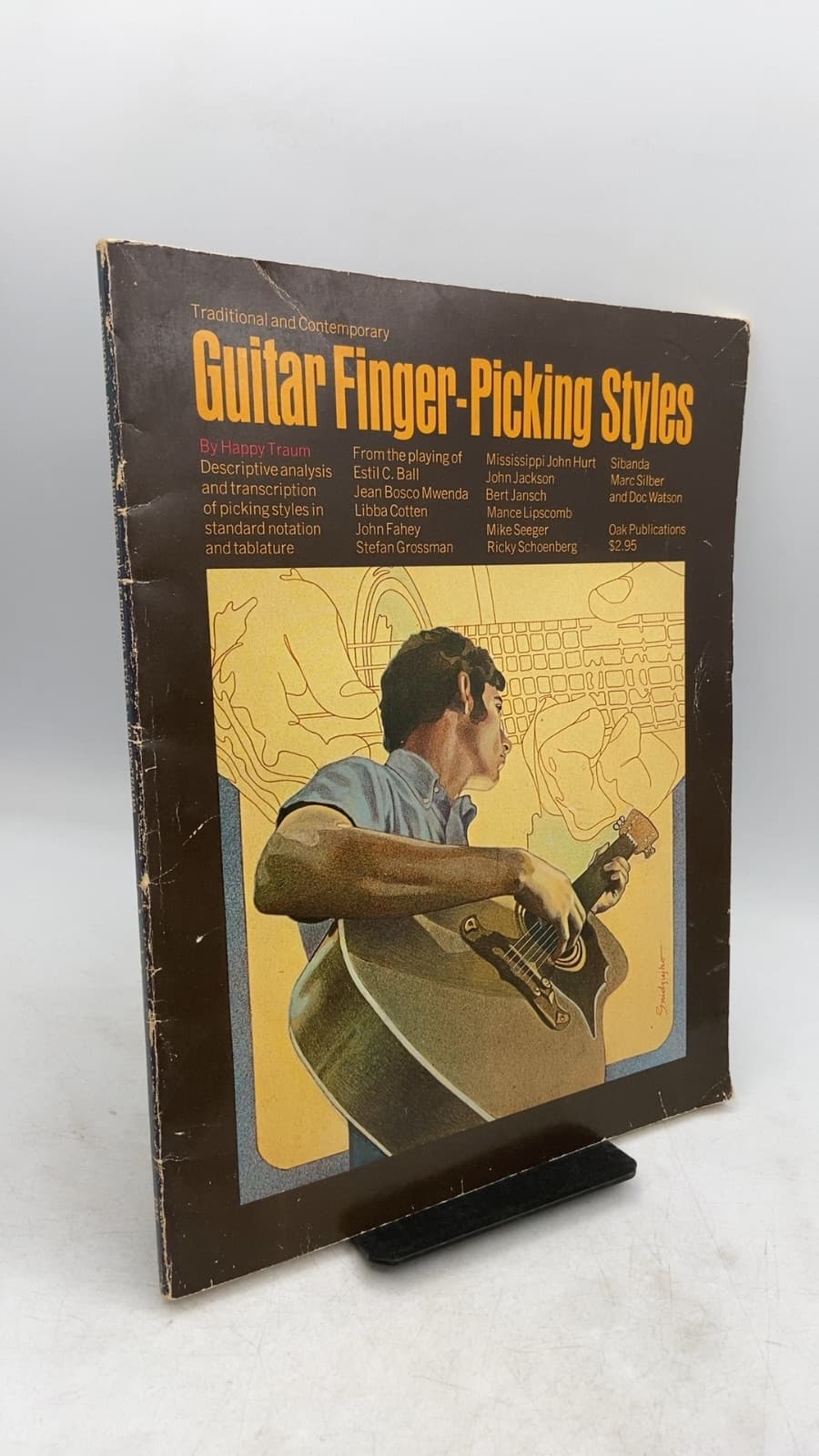 Traditional and Contemporary Guitar Finger-Picking Styles by Happy Traum - front cover