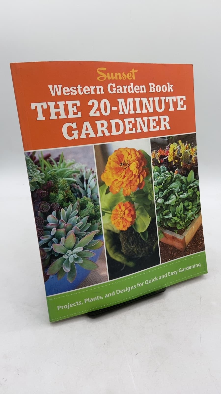 Western Garden Book: The 20-Minute Gardener by Edited by Kathleen Norris Brenzel - front cover
