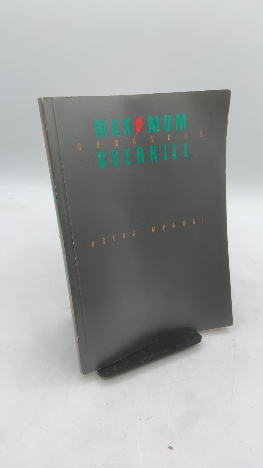Maximum Comanche Overkill Users Manual - front cover