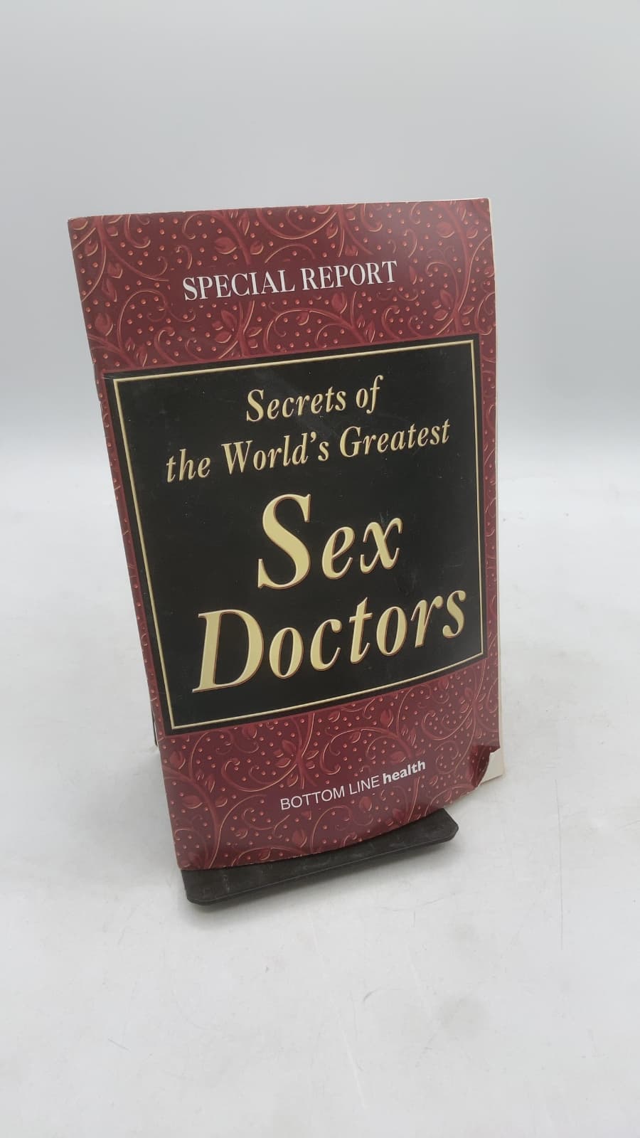 Secrets of the World's Greatest Sex Doctors - front cover