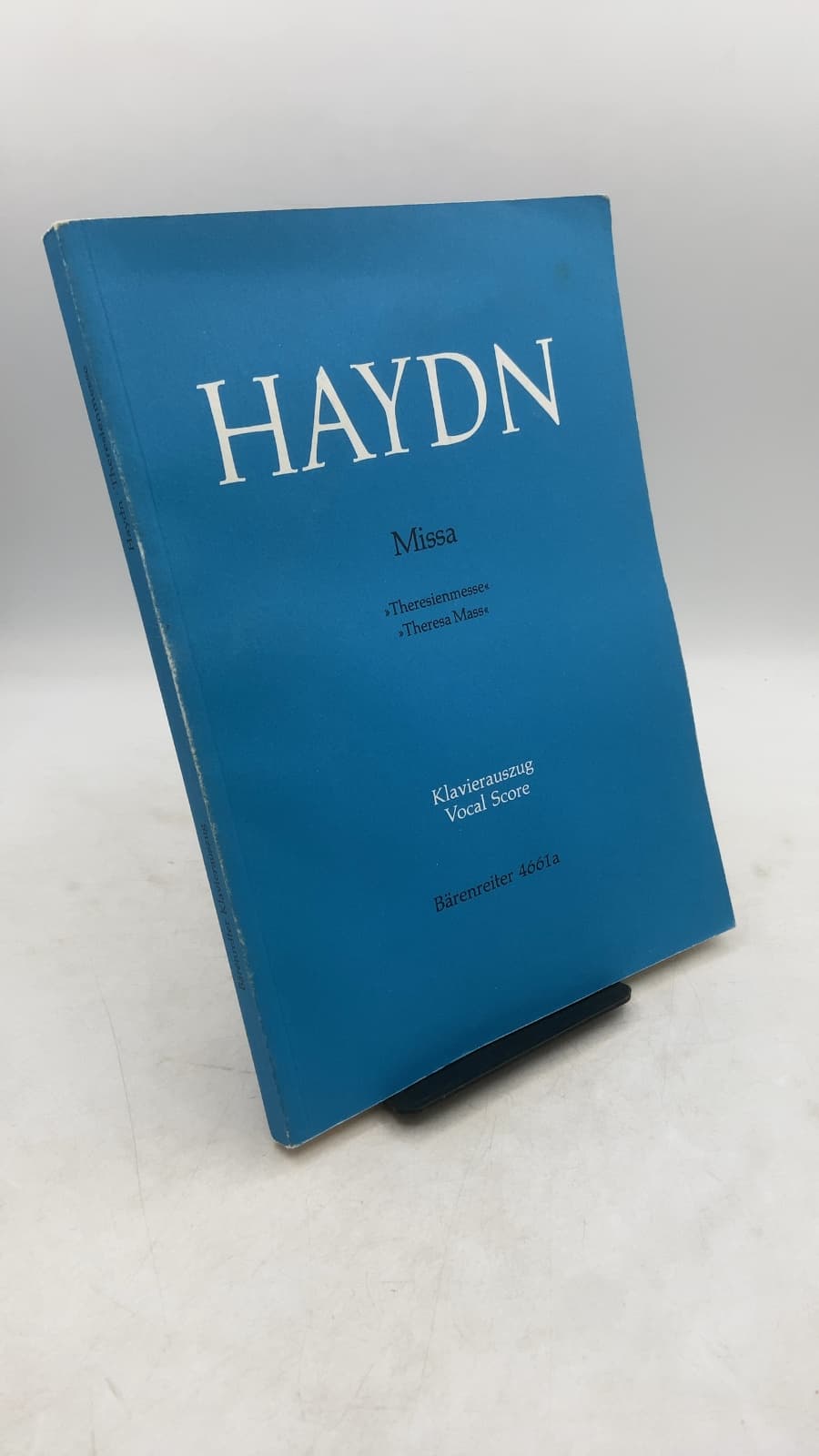 Missa "Theresienmesse" - "Theresa Mass" by Joseph Haydn - front cover