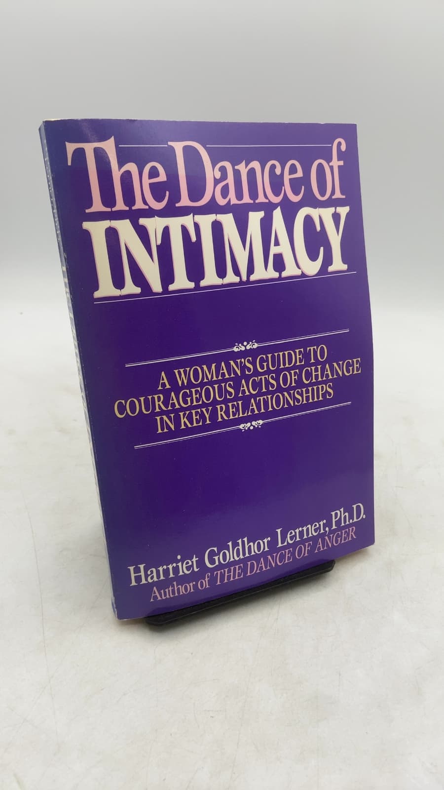 The Dance of Intimacy by Harriet Goldhor Lerner, Ph.D. - front cover