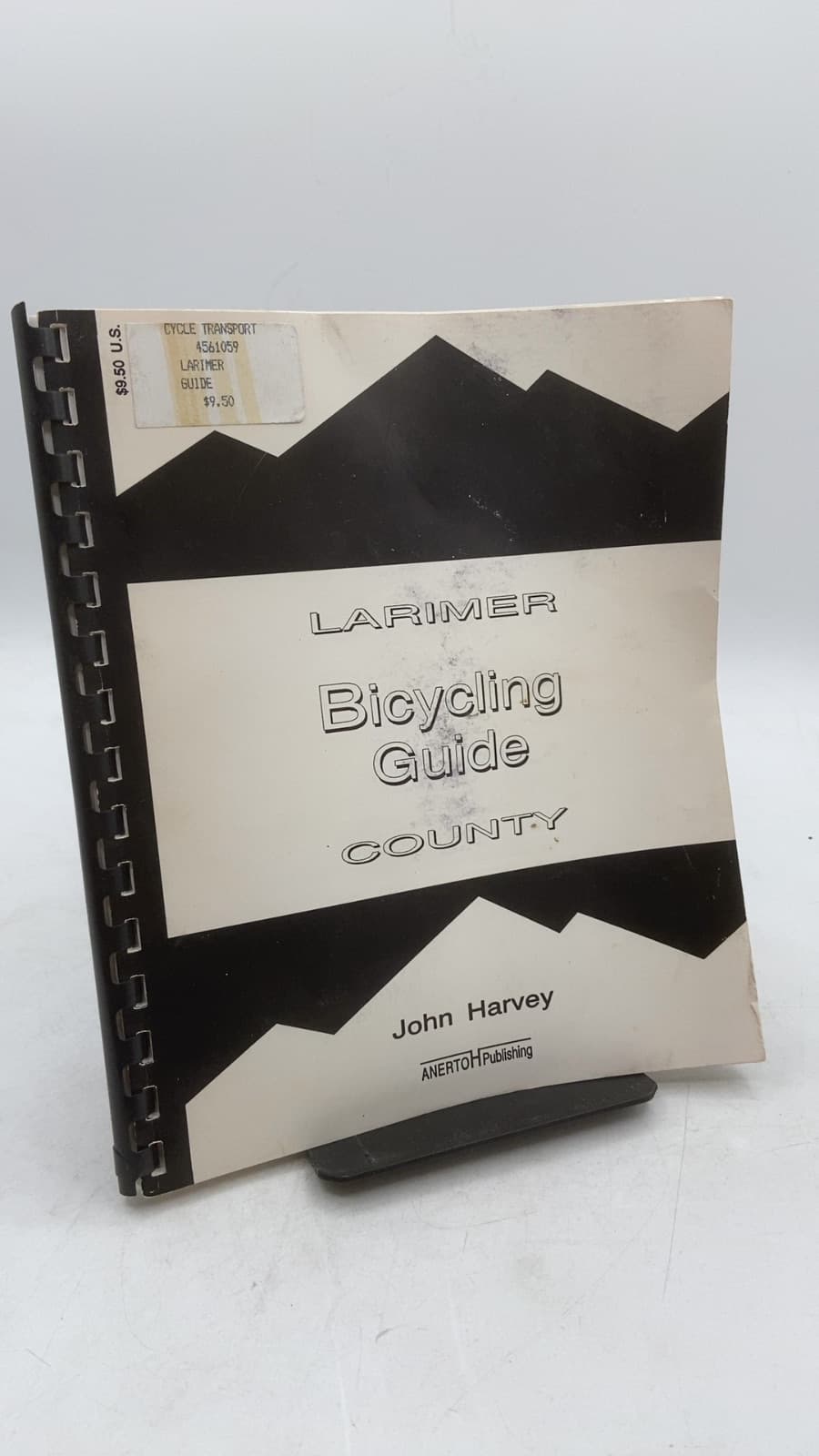 Larimer Bicycling Guide County by John M. Harvey - front cover
