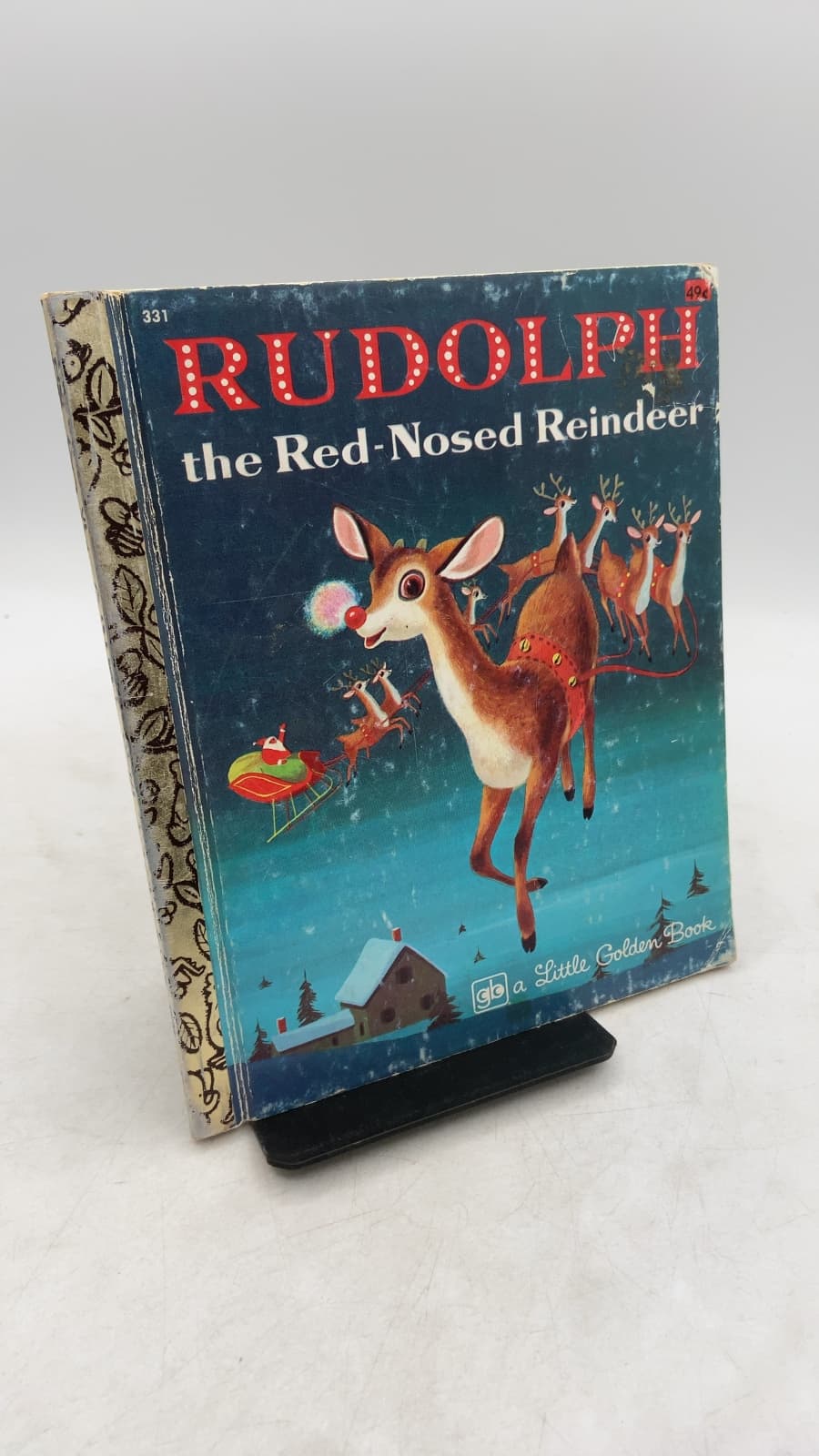 Rudolph the Red-Nosed Reindeer by Barbara Shook Hazen - front cover