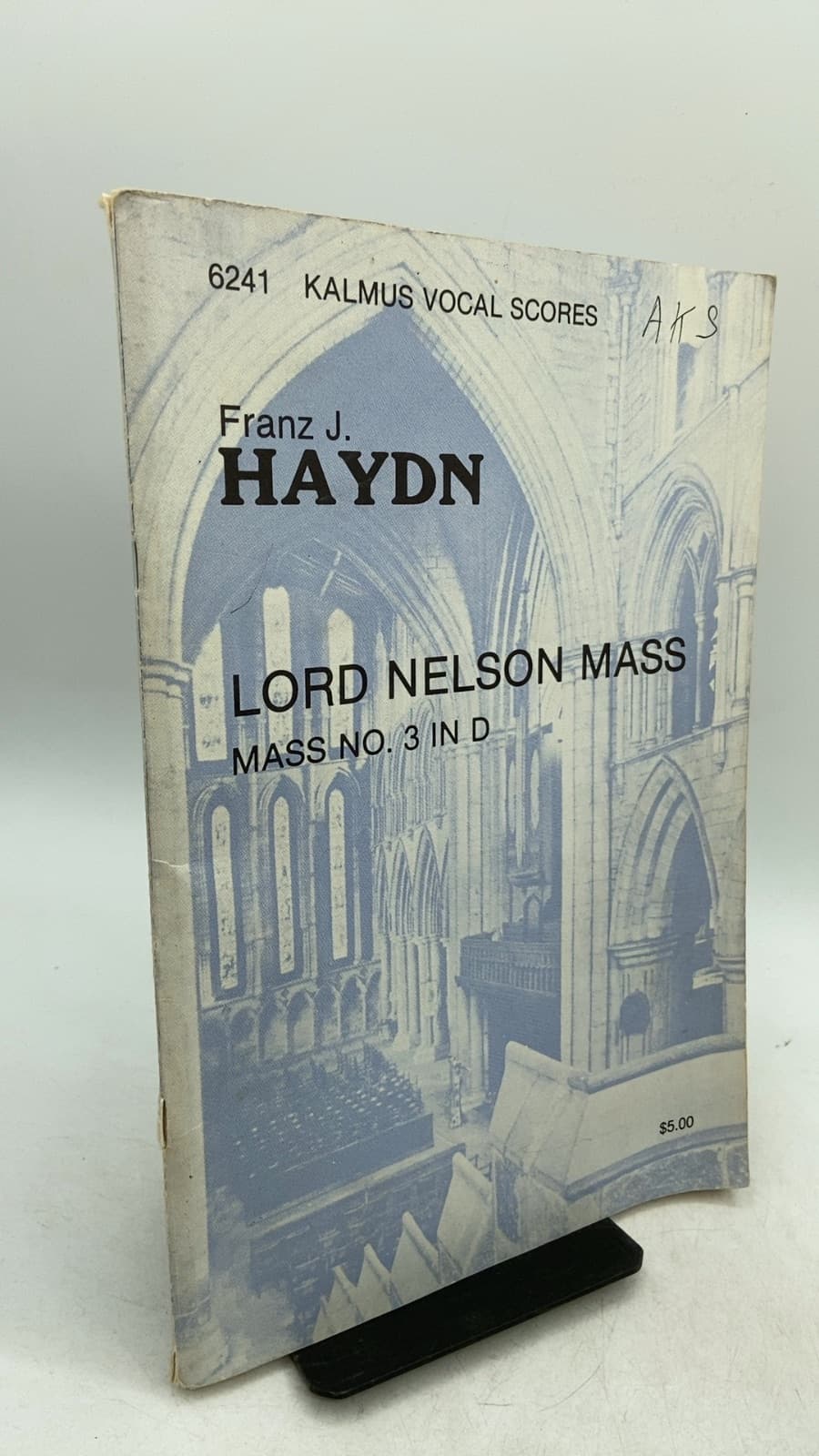 Lord Nelson Mass Mass No. 3 in D by Franz J. Haydn - front cover