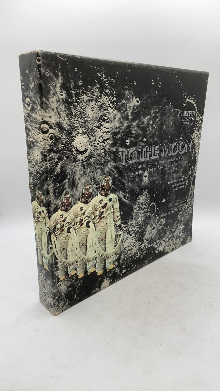 TO THE Moon by The Editors of Time-Life Records - front cover