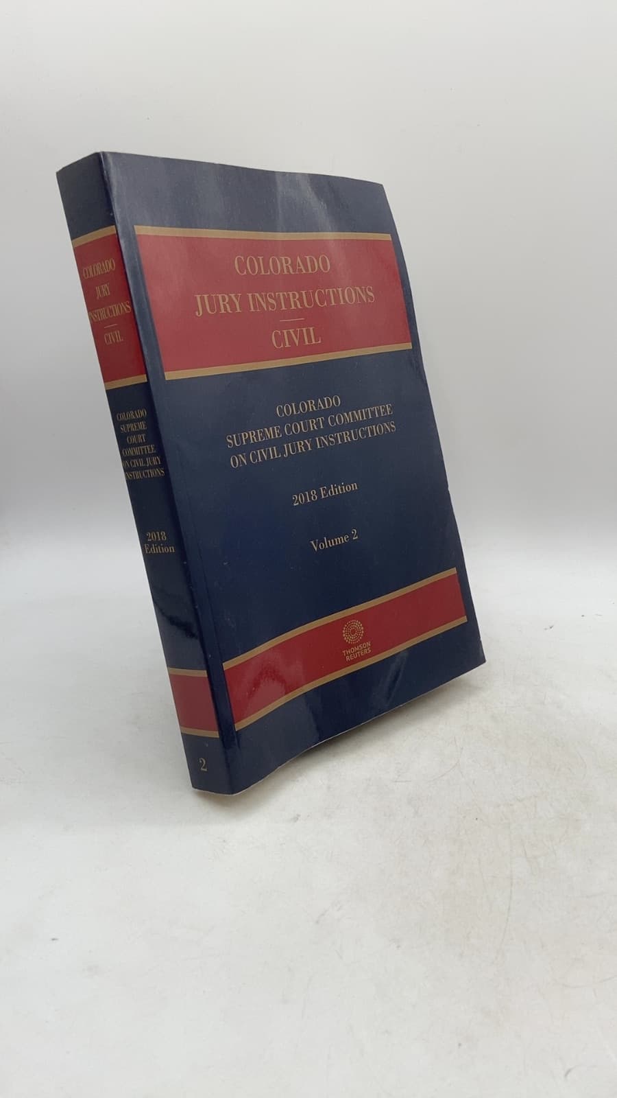 Colorado Jury Instructions Civil, 2018 Edition, Volume 2 by Colorado Supreme Court Committee on Civil Jury Instructions - front cover