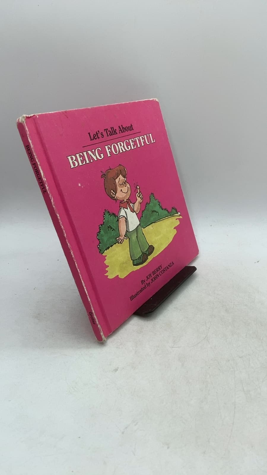 Let's Talk About Being Forgetful by Joy Berry - front cover