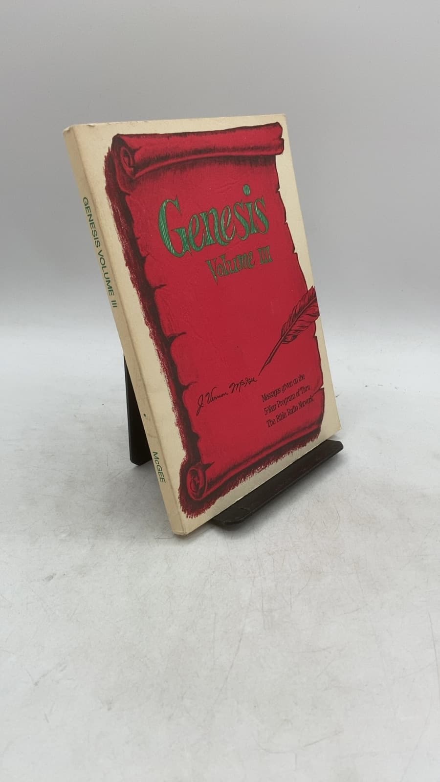 Genesis Volume III: Chapters 34-50 by J. Vernon McGee - front cover