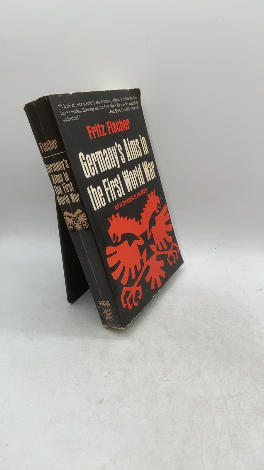 Germany's Aims in the First World War by Fritz Fischer - front cover