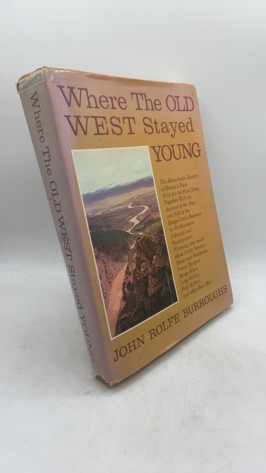 Where the Old West Stayed Young by John Rolfe Burroughs - front cover