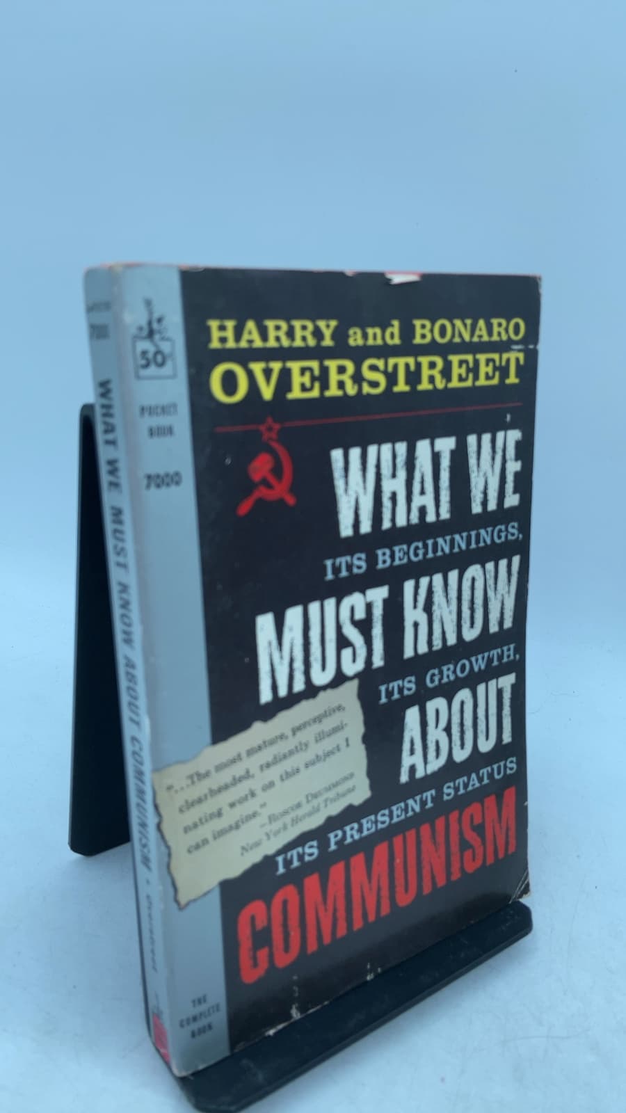 What We Must Know About Communism by Harry and Bonaro Overstreet - front cover