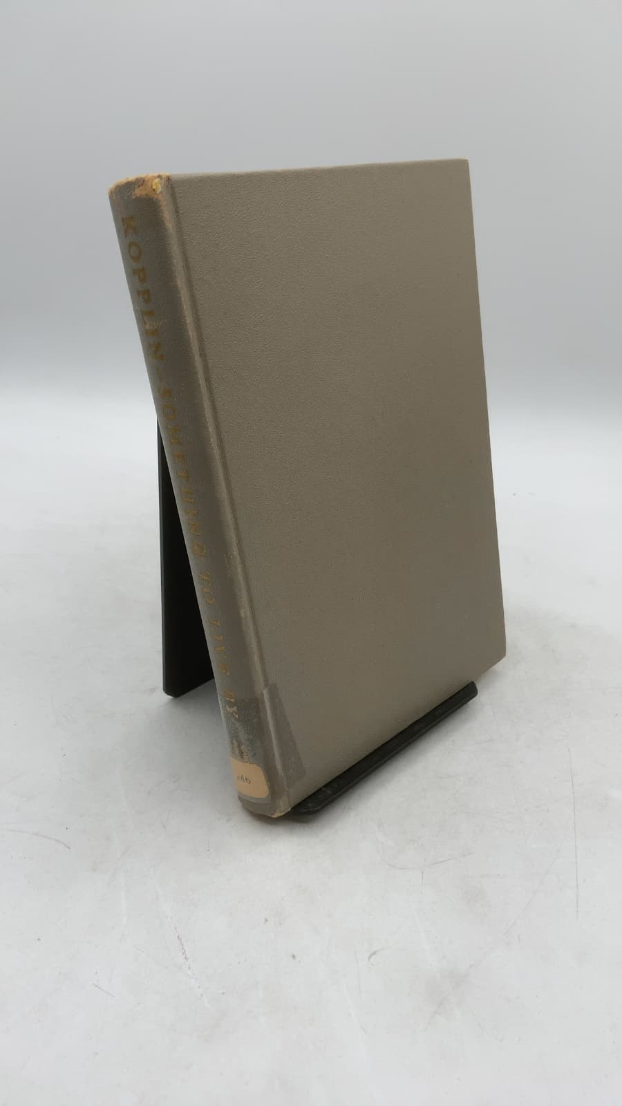 Something to Live By by Dorothea S. Kopplin - front cover