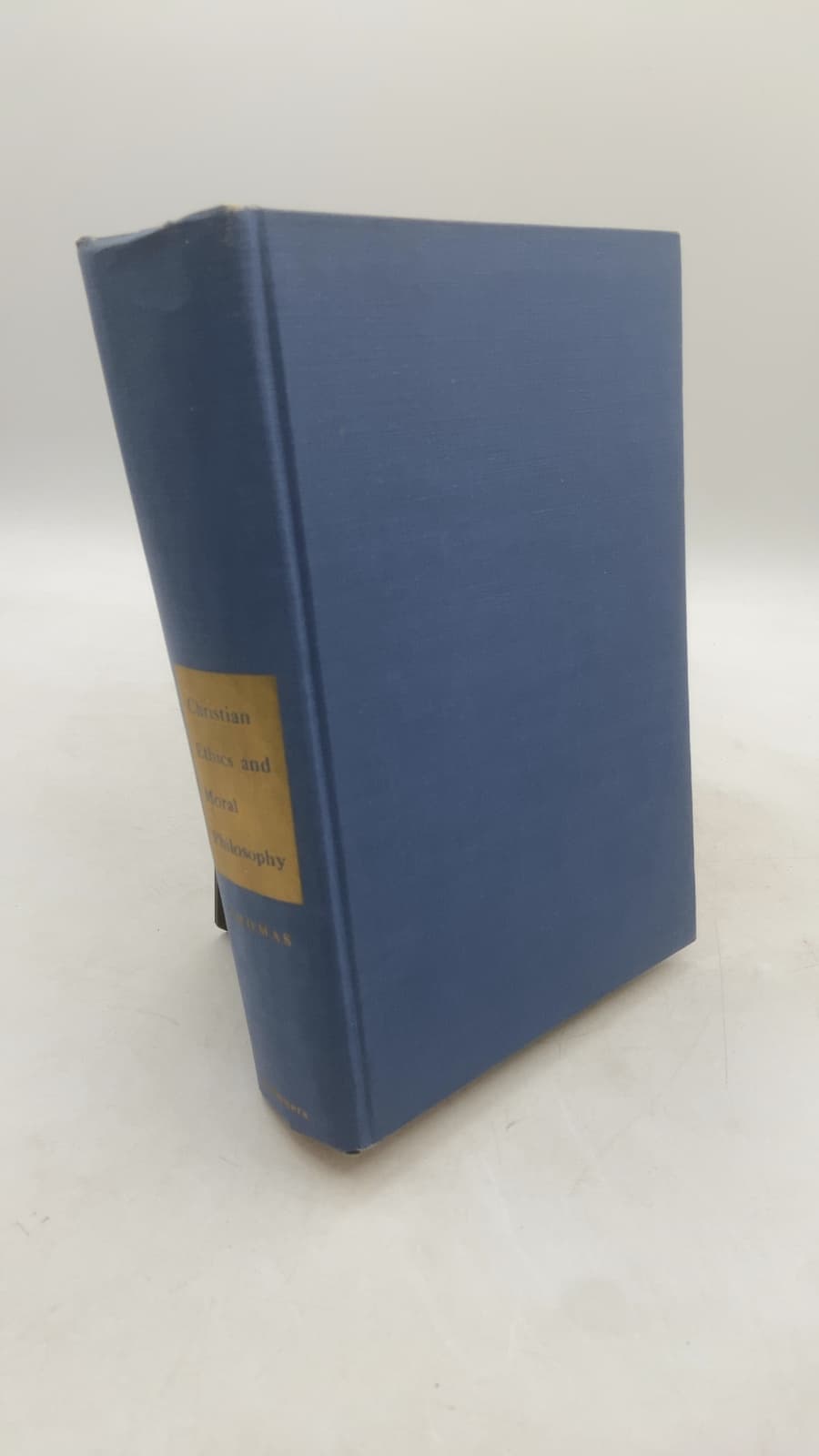 Christian Ethics and Moral Philosophy by George F. Thomas - front cover