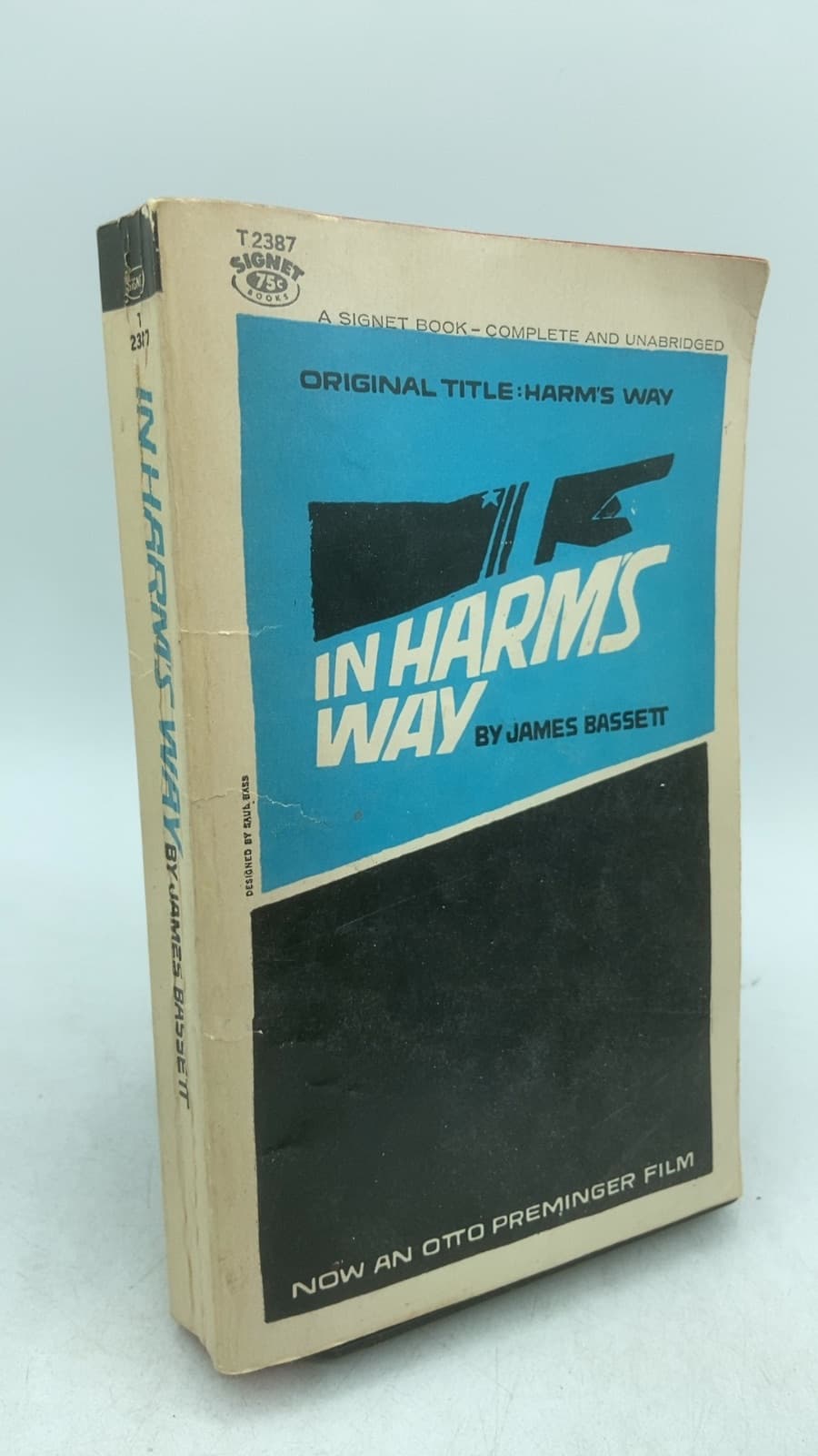 IN Harm's WAY by James Bassett - front cover