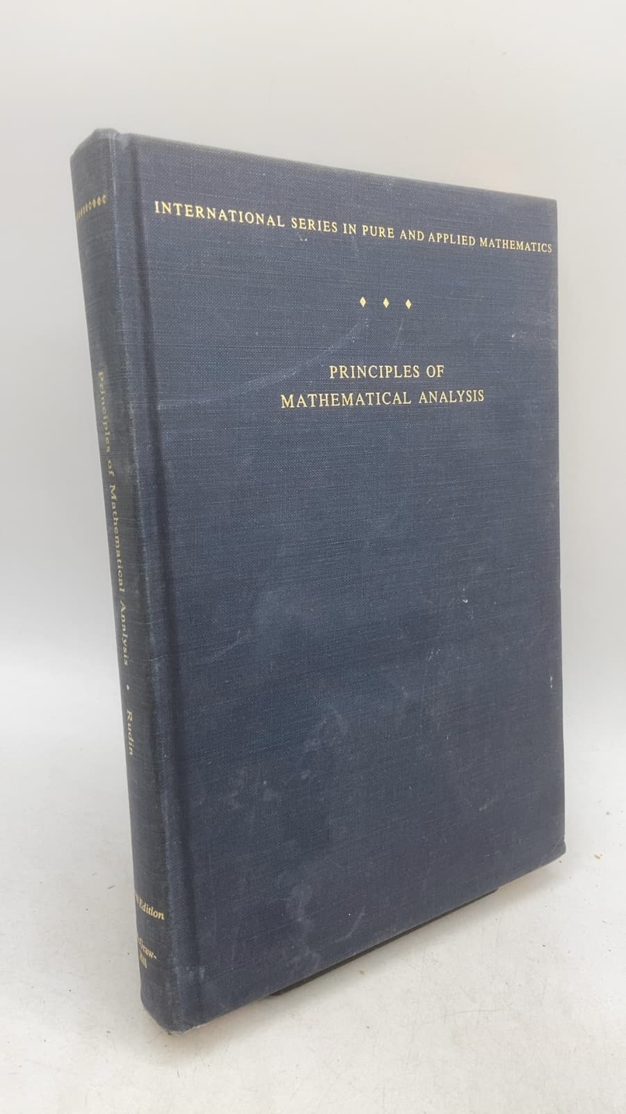 Principles of Mathematical Analysis by Walter Rudin - front cover