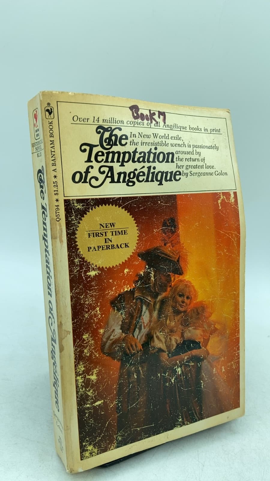 The Temptation of Angélique by Sergeanne Golon - front cover