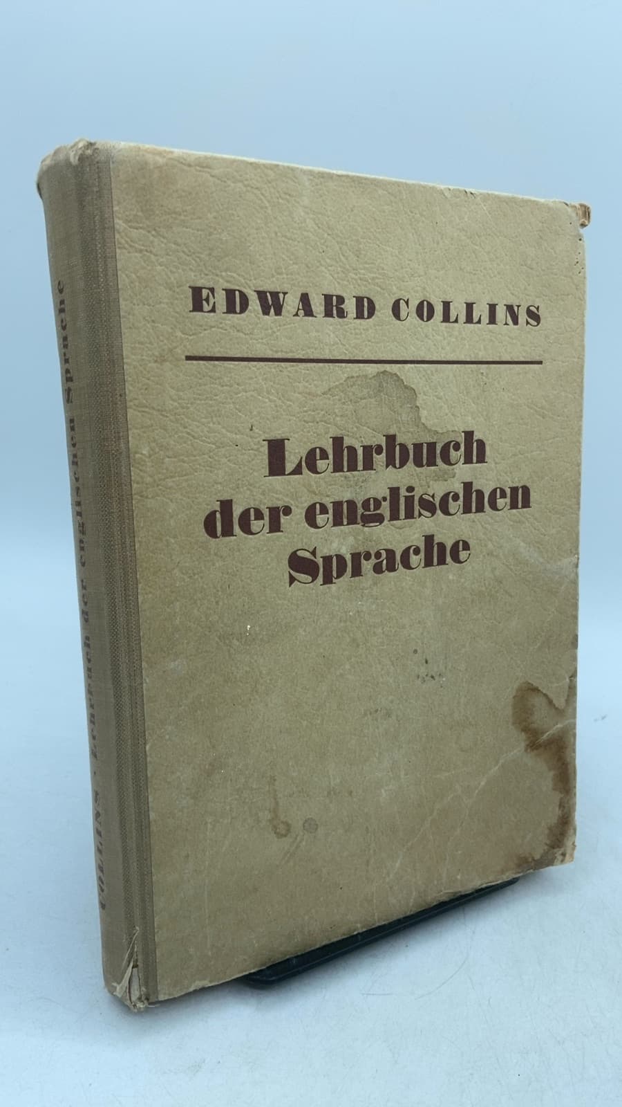 Lehrbuch der englischen Sprache by Edward Collins - front cover
