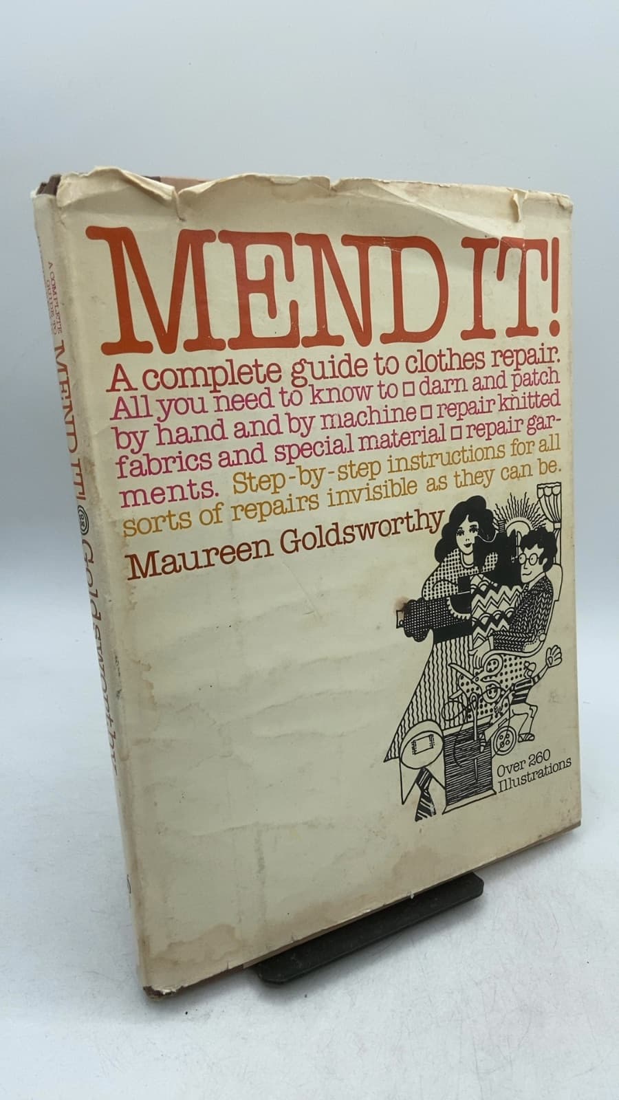 MEND IT! A complete guide to clothes repair by Maureen Goldsworthy - front cover