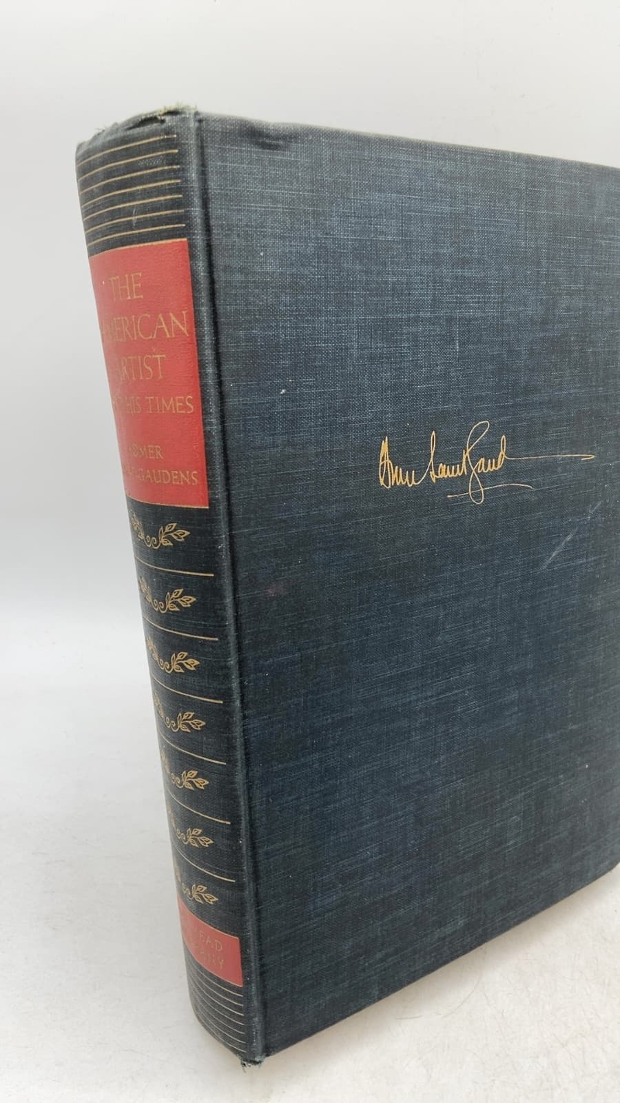 The American Artist and His Times by Homer Saint-Gaudens - front cover