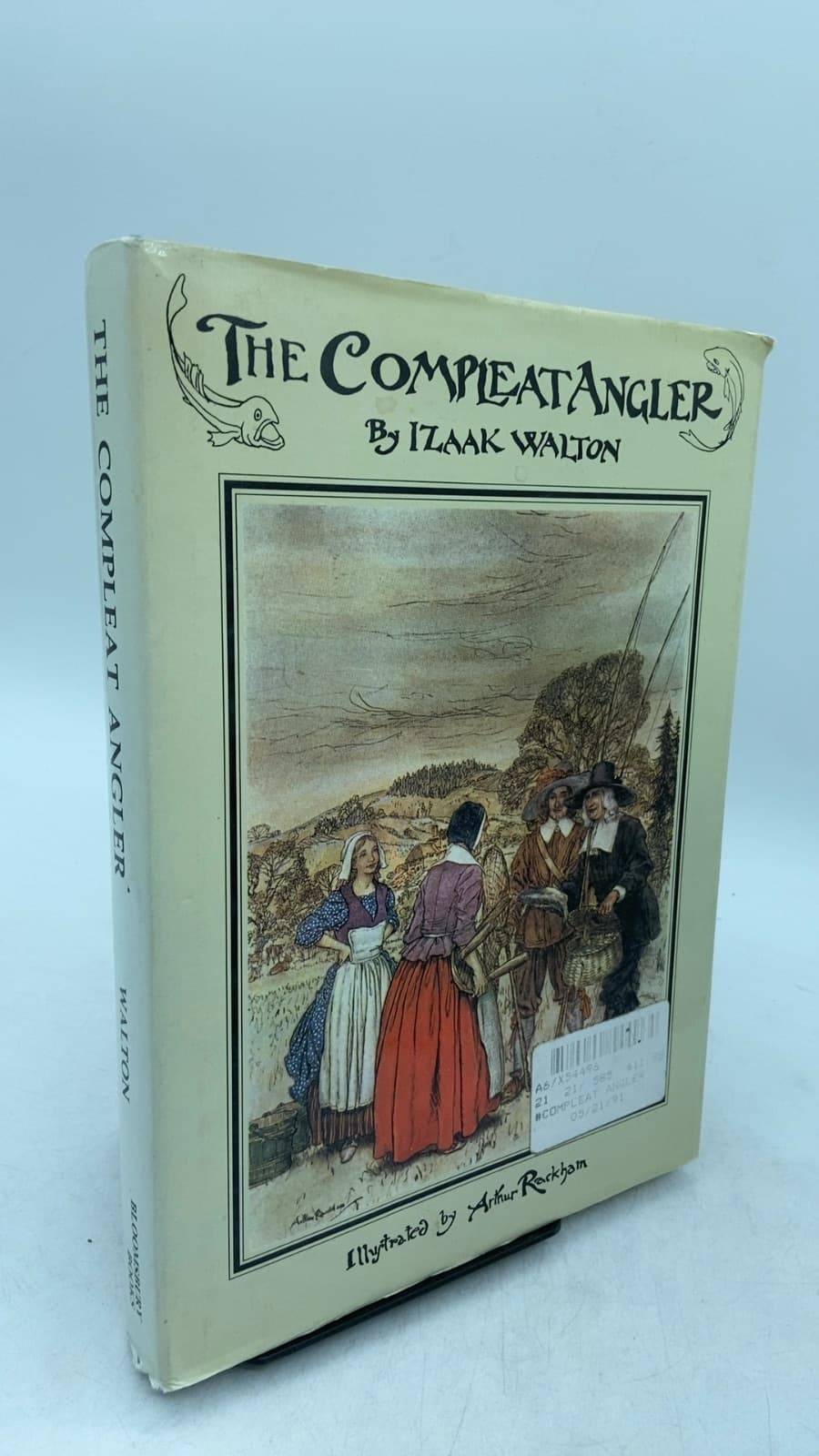 The Compleat Angler by Izaak Walton - front cover