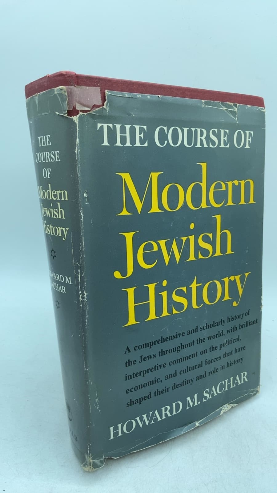 The Course of Modern Jewish History by Howard M. Sachar - front cover