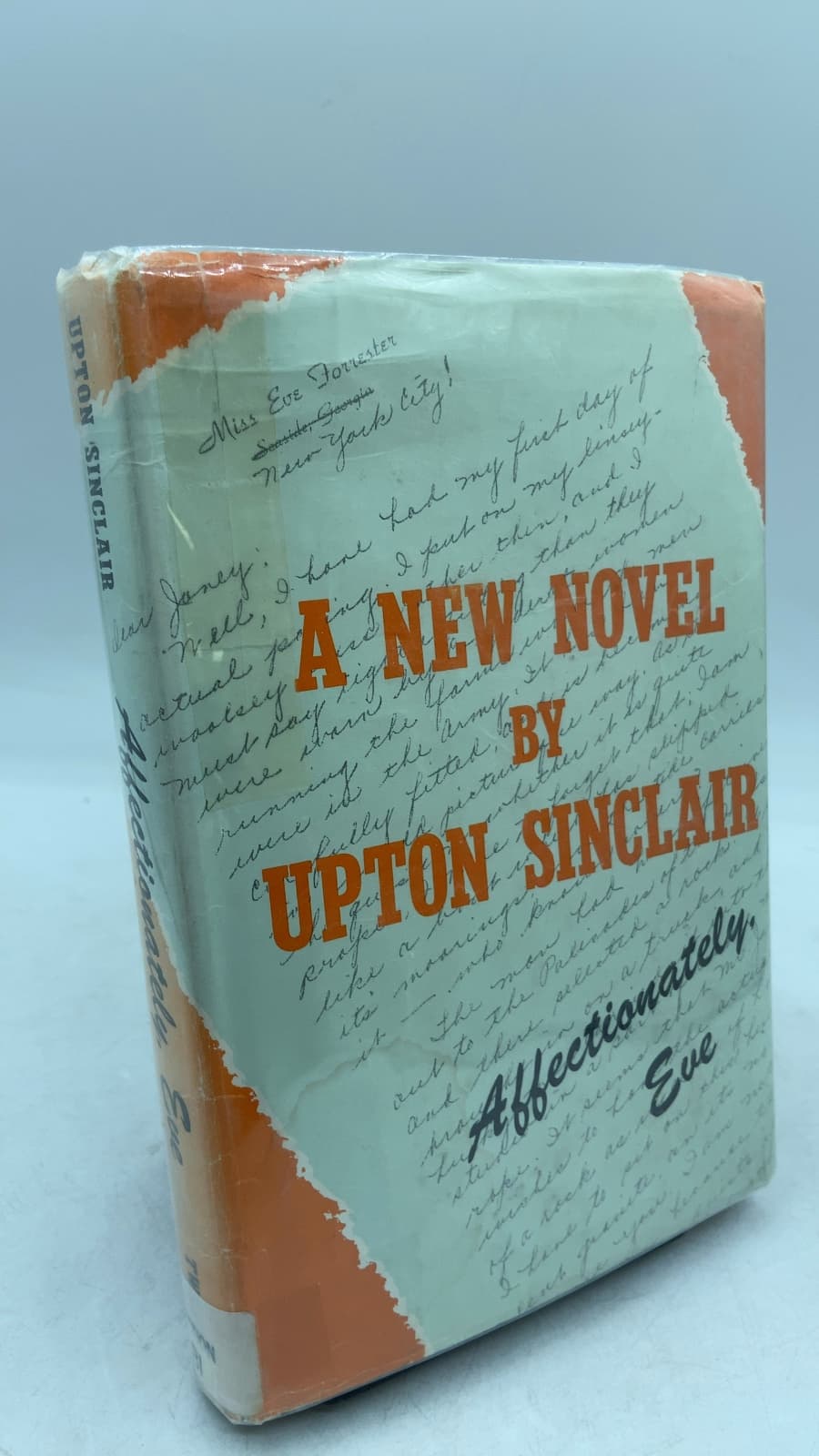 Affectionately, Eve by Upton Sinclair - front cover