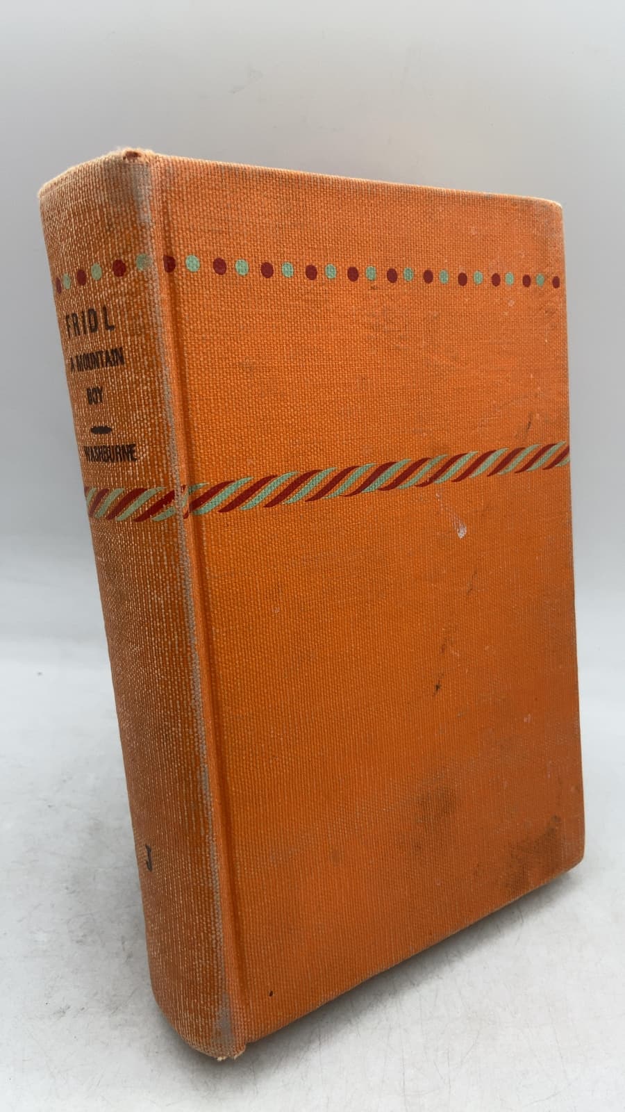 FRIDL A Mountain Boy by Heluiz Chandler Washburne - front cover