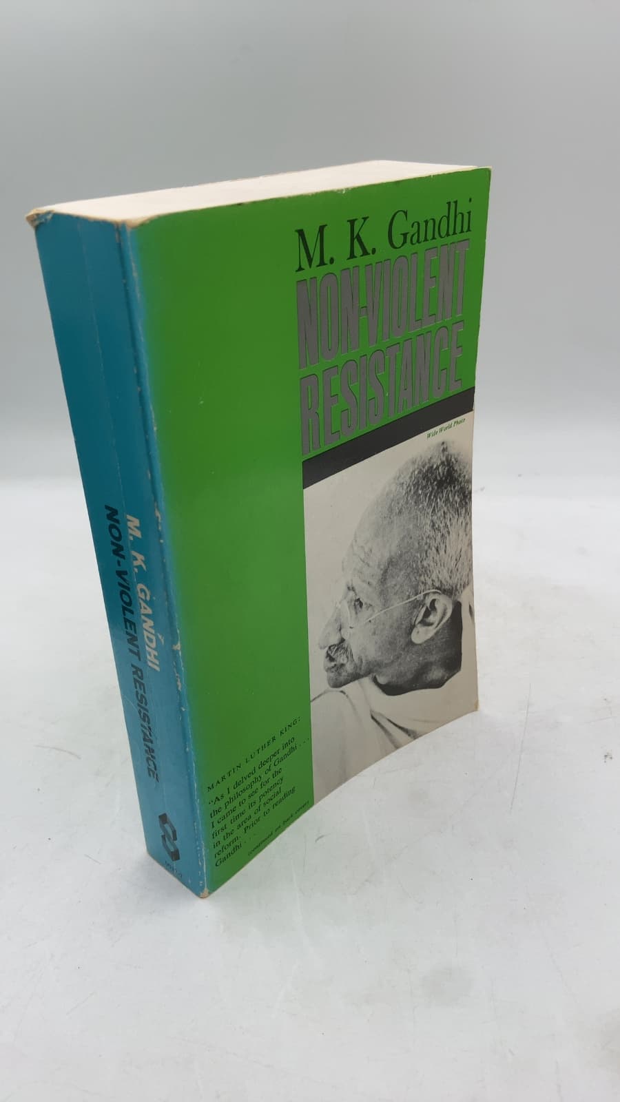 NON-Violent Resistance (satyagraha) by M. K. Gandhi - front cover