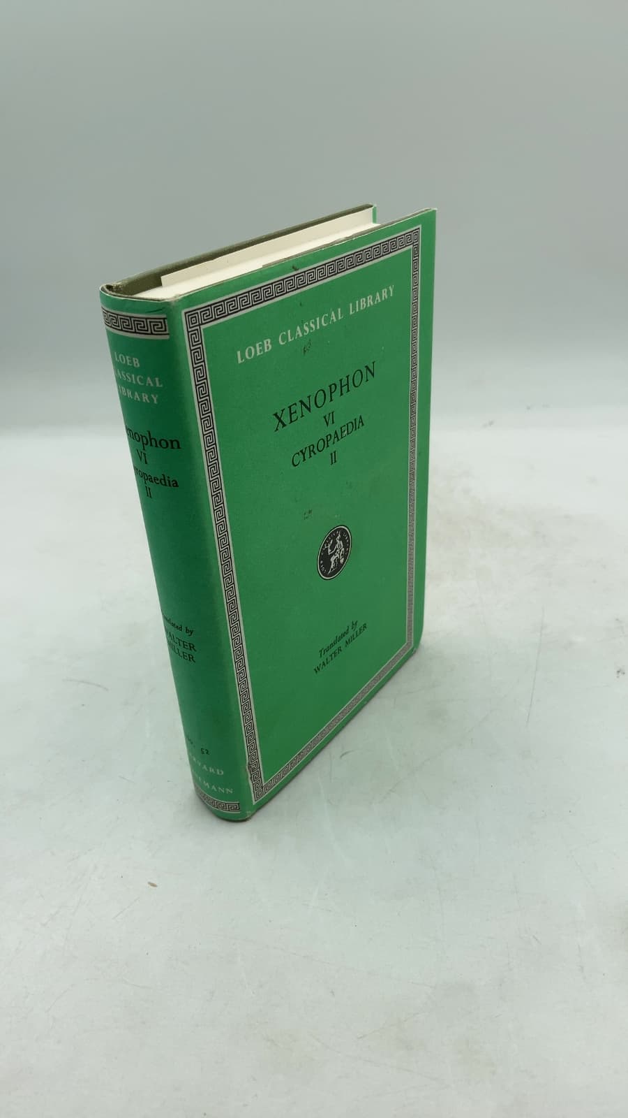 Xenophon VI Cyropaedia II by Xenophon; Translated by Walter Miller - front cover