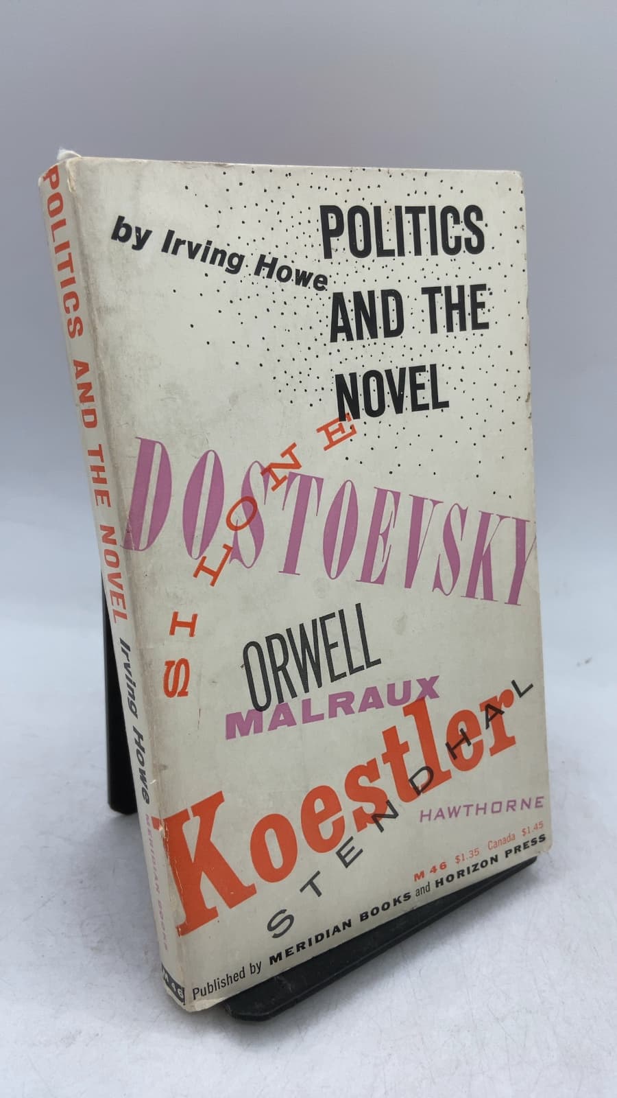 Politics and the Novel by Irving Howe - front cover