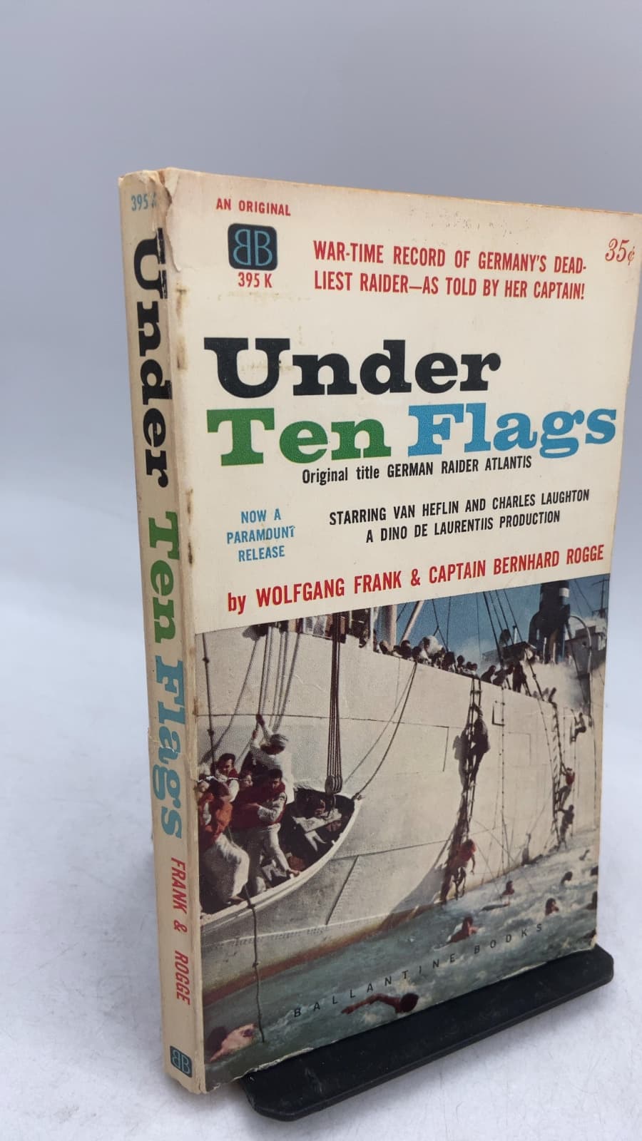 Under Ten Flags by Wolfgang Frank and Bernhard Rogge - front cover